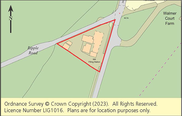 Lot: 73 - FORMER SERVICE STATION/CAR SALES SITE WITH BUNGALOW & WORKSHOPS, OFFERING POTENTIAL -